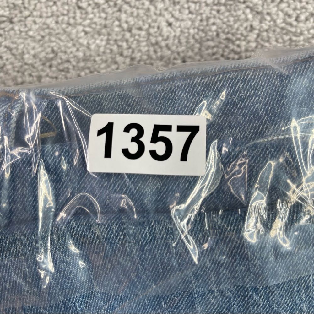 Madewell Perfect Vintage Jeans Women's 23 Blue Straight Mid-Rise Distressed - Picture 12 of 12